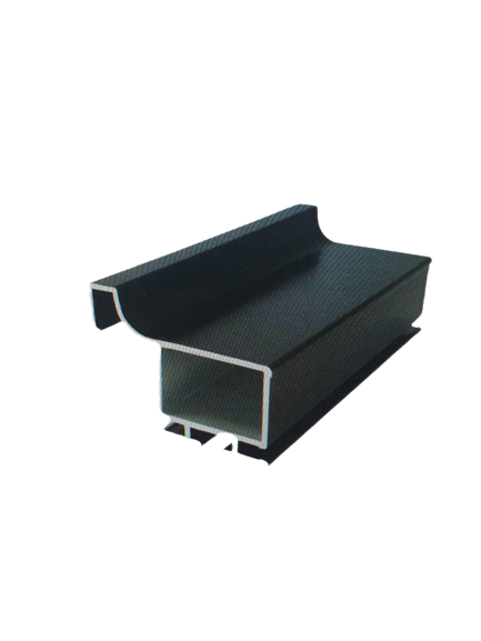 SM 4470 NM 3M - Profil maner tip L Negru mat