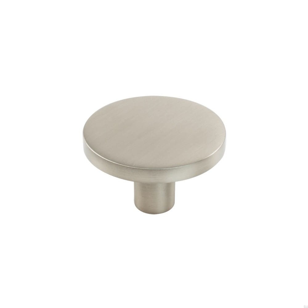 Buton pentru mobilier Como Big, nichel periat, D: 41 mm