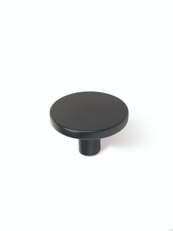 Buton pentru mobilier Como negru mat
