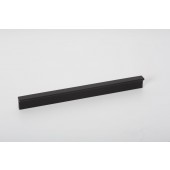 Maner pentru mobilier Angle, finisaj negru mat, L:200 mm