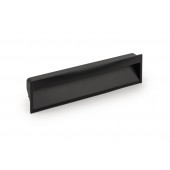 Maner ingropat Wave, L:173 mm, finisaj negru mat