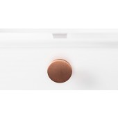 Buton pentru mobilier Como Big, cupru periat, D 41 mm