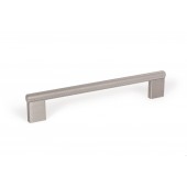 Maner pentru mobila Graf Mini, finisaj otel inoxidabil, L= 182 mm