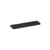 Maner pentru mobila Peak, finisaj negru periat, L 120 mm