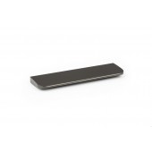 Maner pentru mobila Peak, finisaj gri metalizat, L 120 mm