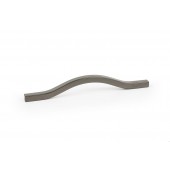 Maner pentru mobila Brave, finisaj gri metalizat, L:160 mm