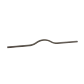Maner pentru mobila Brave, finisaj gri metalizat, L:400 mm