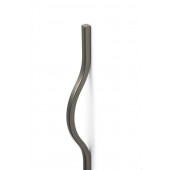 Maner pentru mobila Brave, finisaj gri metalizat, L:1040 mm