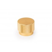 Buton pentru mobilier Graf Big, alama intunecata periata, D 38 mm