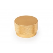 Buton pentru mobilier Graf Big, alama intunecata periata, D 50 mm