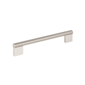 Maner pentru mobila Graf Big, finisaj otel inoxidabil, L:224 mm