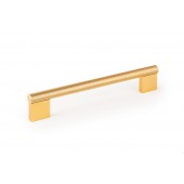 Maner pentru mobila Graf Big, finisaj alama intunecata periata, L:224 mm