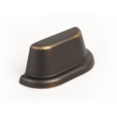 Maner pentru mobila Land, finisaj alama antichizata, L:98 mm