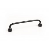 Maner pentru mobilier Floid, finisaj negru mat, L:143,6 mm