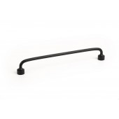 Maner pentru mobilier Floid, finisaj negru mat, L:207,6 mm