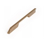 Maner pentru mobila Rail, finisaj alama cava periata, L 280 mm