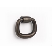 Buton pentru mobila Pendant, finisaj alama antichizata, L:39.3 mm