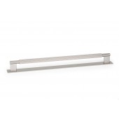 Maner pentru mobila Arpa Plate, finisaj otel inoxidabil, L 358 mm