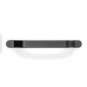 Maner pentru mobila Belt, finisaj negru mat, L: 221.3 mm