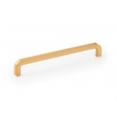 Maner pentru mobila Lipp, finisaj alama cava periata, L:205 mm