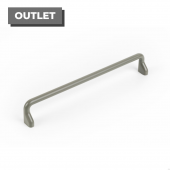 Maner pentru mobila Soft, finisaj gri muschi, L 200 mm