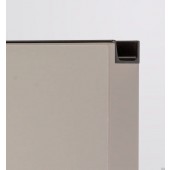 Profil maner Jey2, finisaj negru mat, L:3000 mm