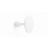 Agatatoare cuier Floid, finisaj alb mat, D:60 mm