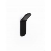 Agatatoare cuier Tik, finisaj negru mat, 25x80x30 mm