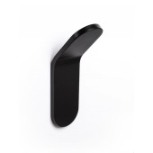 Agatatoare cuier Tik, finisaj negru mat, 40x125x47 mm