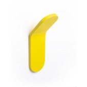 Agatatoare cuier Tik, finisaj galben, 40x125x47 mm