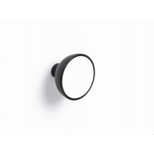 Agatatoare cuier Bol, finisaj negru mat cu alb mat lacuit, 45x31.2 mm