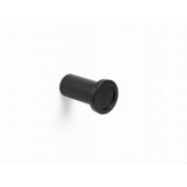 Agatatoare cuier Round, finisaj negru periat, 28x45 mm
