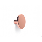 Agatatoare cuier Como, finisaj cupru lustruit, 41x25 mm