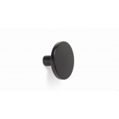 Agatatoare cuier Como, finisaj negru mat, 41x25 mm