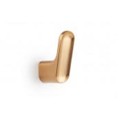 Agatatoare cuier Luv Zamak, finisaj alama cava periata, 51.2x17.5x41.1 mm