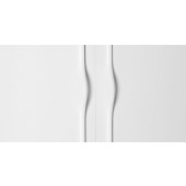 Maner pentru mobilier Brave alb mat, L= 600 mm