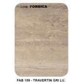 FAB 159 - Blat lucru FAB TRAVERTIN GRI LU