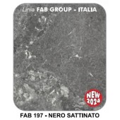FAB 197 Blat de lucru NERO SATTINATO
