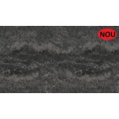 F128 PA - Panou decorativ bucatarie Granit Ambiance negru