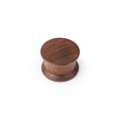 Buton pentru mobila OH! Wood, finisaj nuc, Ø:40 mm