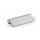 Maner pentru mobila Flapp Aluminium, finisaj otel inoxidabil, L:70 mm