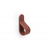 Buton pentru mobila Belt, finisaj rosu volcano, 63.5x22 mm