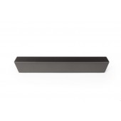 Maner pentru mobila Plié, finisaj negru mat, L: 210 mm