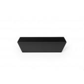Maner pentru mobila Plié, finisaj negru mat, L: 114 mm