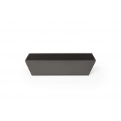 Maner pentru mobila Plié, finisaj gri metalizat, L: 114 mm