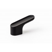 Buton pentru mobila Luv, finisaj negru mat, L 51.2 mm
