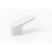 Buton pentru mobila Luv, finisaj alb mat, L 51.2 mm
