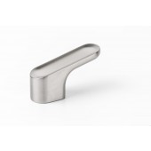 Buton pentru mobila Luv, finisaj nichel periat, L 51.2 mm