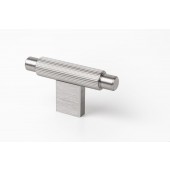 Buton pentru mobila Arpa, finisaj otel inoxidabil, 70x35 mm
