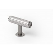 Buton pentru mobila Rille, finisaj otel inoxidabil, 55x38.5 mm